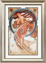 High quality,Dance ,Alphonse Mucha oil painting canvas,Hand-painted,Portrait Modern Art Reproduction,