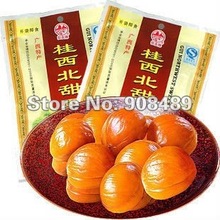 Free Shipping,chinese chestnuts 500g (100g * 5 bags),sweet,nuts,snack foods,nutrient-rich,health  food