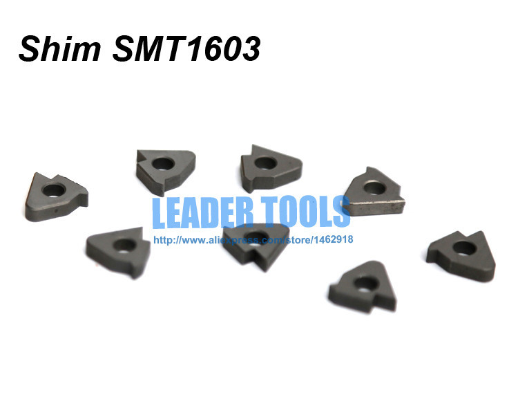 STM1603*10PCS Carbide Inserts Shim for 16ER,Carbide Shim for SER****16 External Threading Tool