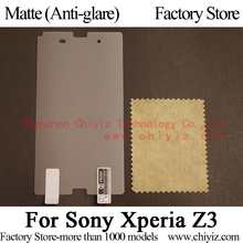 Matte Anti-glare Screen Protector Guard Cover protective Film For Sony Xperia Z3 D6653 L55t L55u 401SO D6603 D6633 D6616 D6643