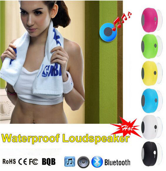 Portable Mini Wireless Altavoz Bluetooth Speaker Waterproof Shower Call Caixa De Som Car Handsfree Loudspeakers With Mic