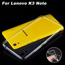 Lenovo K3 Note Case Transparent TPU Soft Case For Lenovo K3 Note High Quality Lenovo K3 Note Soft Cover Case + Screen Flim