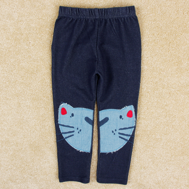 2014 new fashion nova boy pants kids wear spring autumn clothing printed cat  boys long pants clothing for children