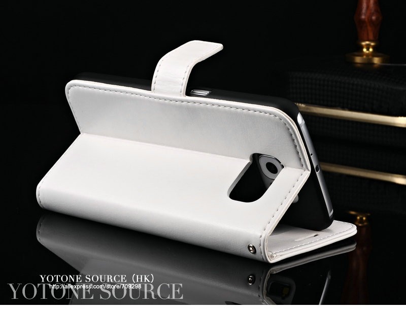 Luxury PU Leather Case For Samsung Galaxy S6 G9200 Wallet Style Stand Phone Bag Case For Galaxy S6 With Photo Slot Luxury PU Leather Case For Samsung Galaxy S6 G9200 Wallet Style Stand Phone Bag Case For Galaxy S6 With Photo Slot
