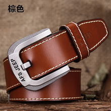 AFS JEEP mens belts luxury pin buckle leather beltes designer belts men high quality