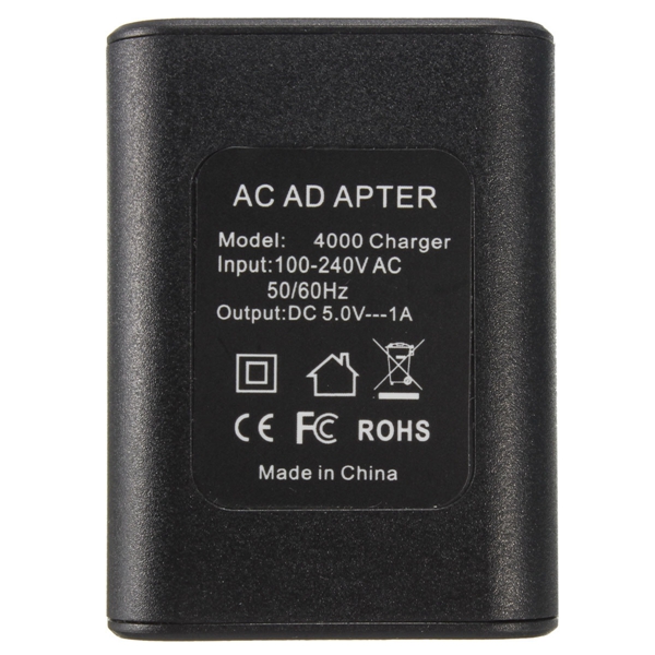 Black USB Port Battery Charging Cradle Desktop Charger For SJ4000 Sport Action Camera Electronics Accessories 