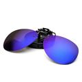 Hot Polarized Mirrored Clip Sunglasses Flip up Sunglasses UV400 4 Styles Night Vision Men Driving Fishing