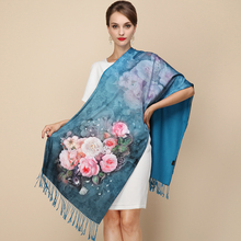 100% Silk 2016 Maisun New Style Shawl Brand Tartan Design Silk Scarf 190x52cm Big Size Hijab Fashion Silk Scarves For Women LR