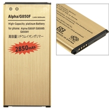 For Samsung Galaxy Alpha / G850F / G8508S / G8509V Battery 2850mAh Rechargeable Li-ion Mobile phone Battery