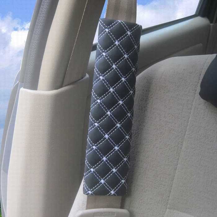 Mance H 2 Color New Hot Sale 1 Pair Car Safety Seat Belt Shoulder Pads Cover
