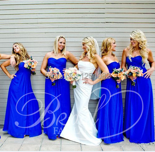 Maternity bridesmaid dresses royal blue