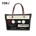 Funny Magnetic Tape Female New Casual Shoulder Bags Large Famous Brand Women Top handle Bags Lady