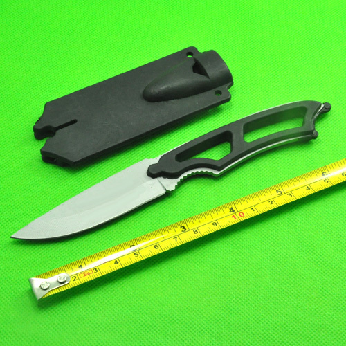 2pcs lot Army knife with sheath whistle outdoor Military knife hunting knife surrival knife small stainless