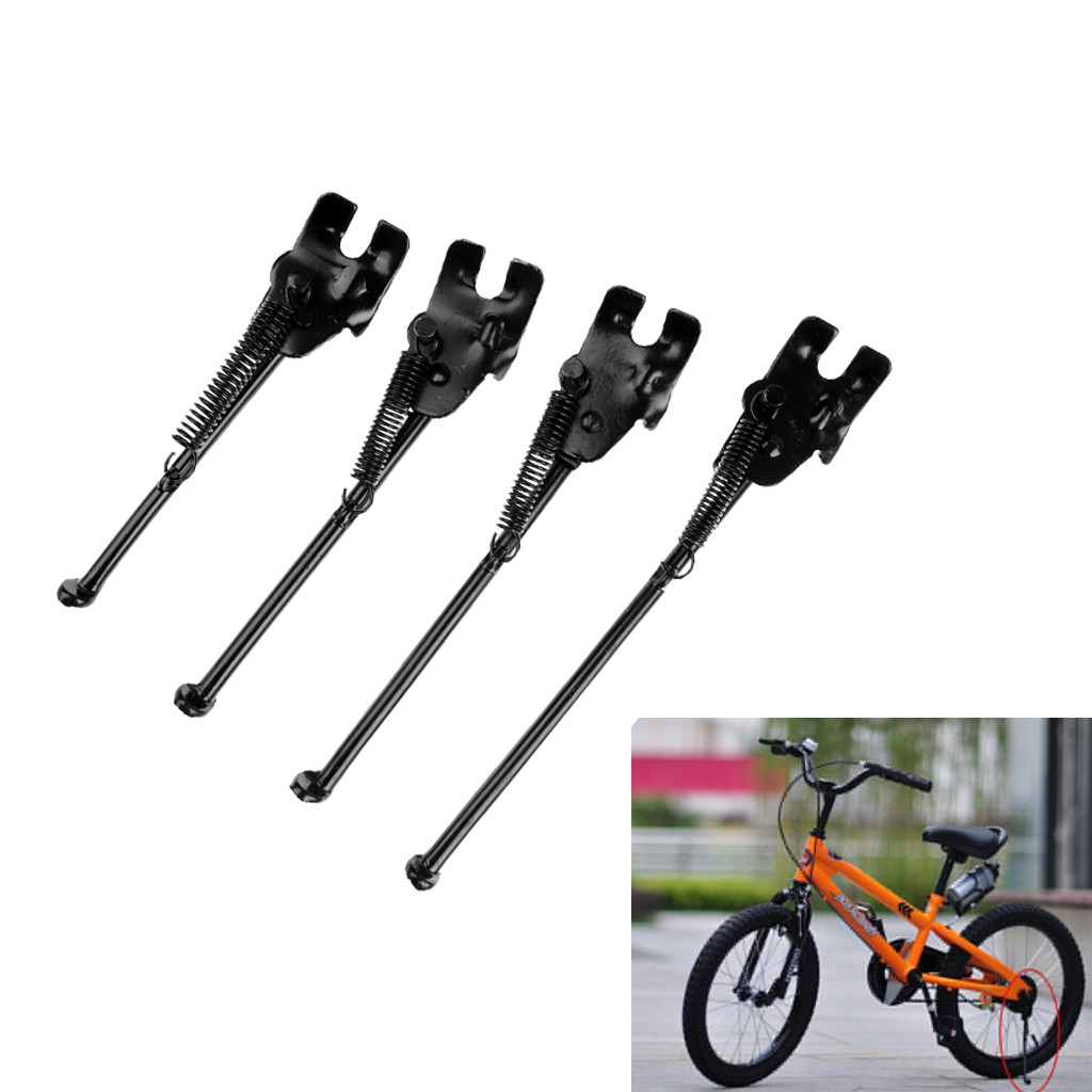 Children Steel Bicycle Cycle Bike Cycling Side Kick Stand Rear Kickstand Support