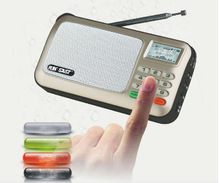 SAST with Rechargeable portable mini pocket digital FM radio with USB port TF micro SD card