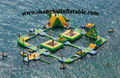 hot selling water game giant inflatable floating water park water splash park for sale