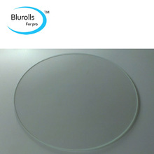 3d printer parts rostock delta kossel borosilicate glass plate round 250mm 3mm thick borosilicate glass top quality