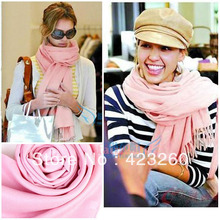 Winter Korea Multicolor Long Large Warm Soft Wrap Women Scarf Shawl Tassels
