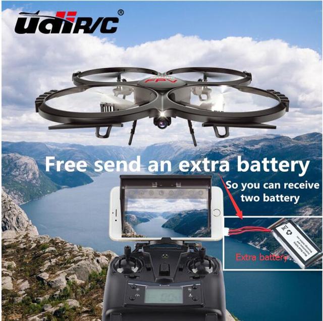 Бесплатно дополнительный аккумулятор rc drone UDI U919A БОЛЬШОЙ Пульт Дистанционного Управления Вертолетом Quadcopter 6-осевой Гироскоп Wifi FPV U818A Обновленная версия