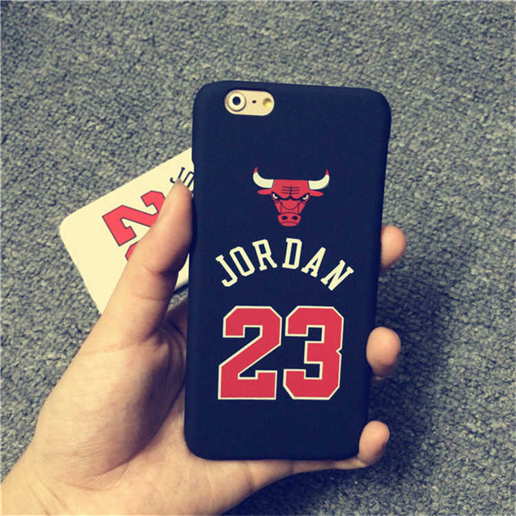 Luxury Phone Cases Jordan Chicago Bulls Case for iPhone 5 5s 6 6 Plus PC Style
