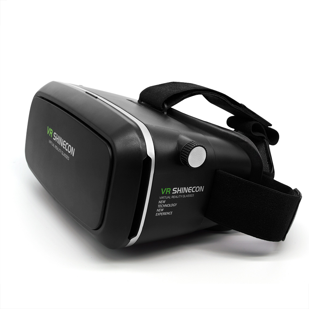 Aliexpress.com Comprar SPSR Shinecon VR Realidad Virtual 3D Gafas Casco Google Cartón Oculus Rift DK2 para iPhone Samsung 4.7 ~ 6 pulgadas Smartphone de