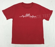 Summer Print Bike T-shirt Men Novelty Punk Round Collar Casual T Shirt Mens Funny Cotton Short Sleeve Brand T-shirt Tops Homme