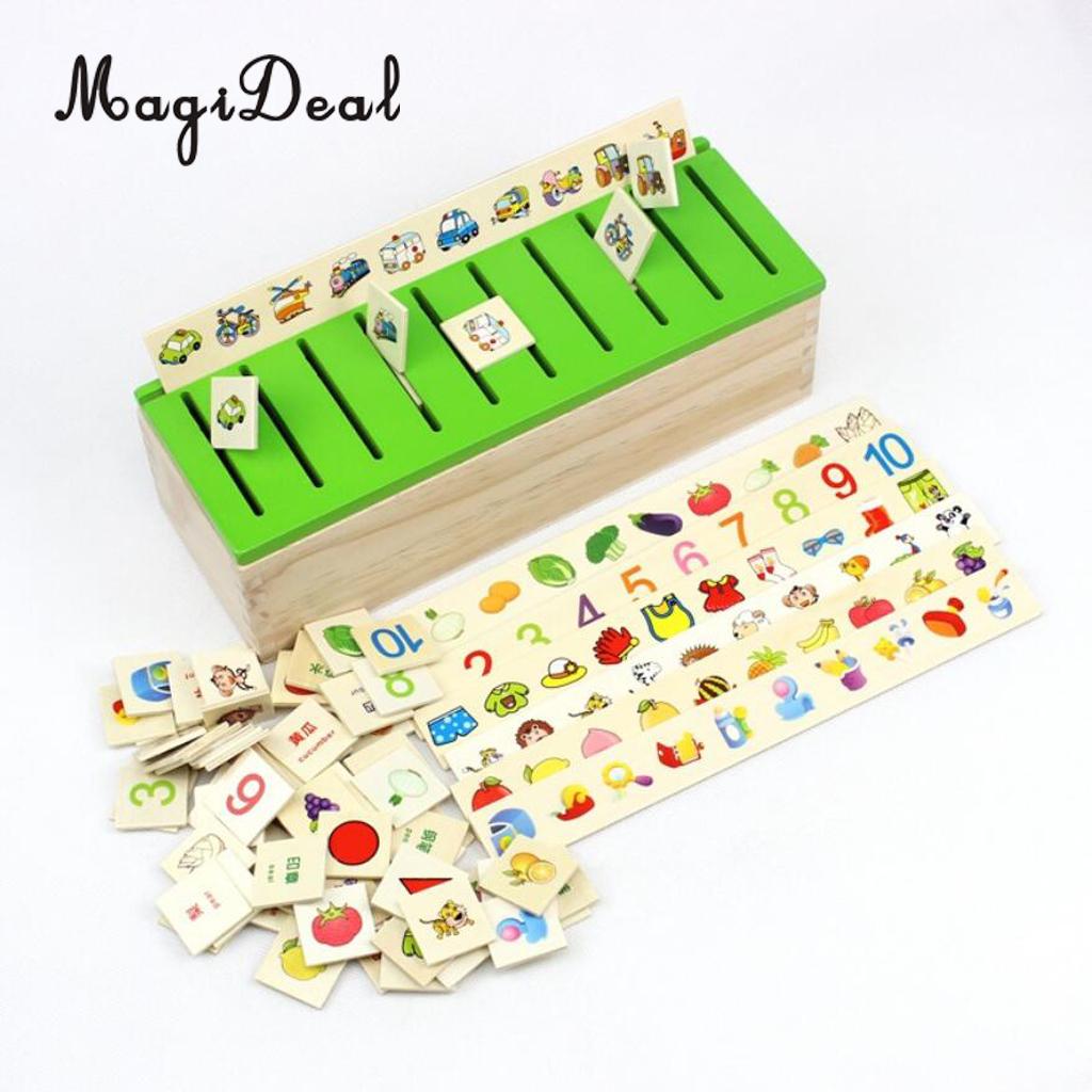 wooden blocks with shape sorting lid