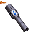 Aluminum Led Rechargeable Flashlight with Charger Usb 10W 350lumen CREE XM L T6 Powerful Led Flashlight