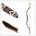 Handmade longbow Snakeskin 20 60LBS Flagella Reiterbogen Recurve Horsebow H2S