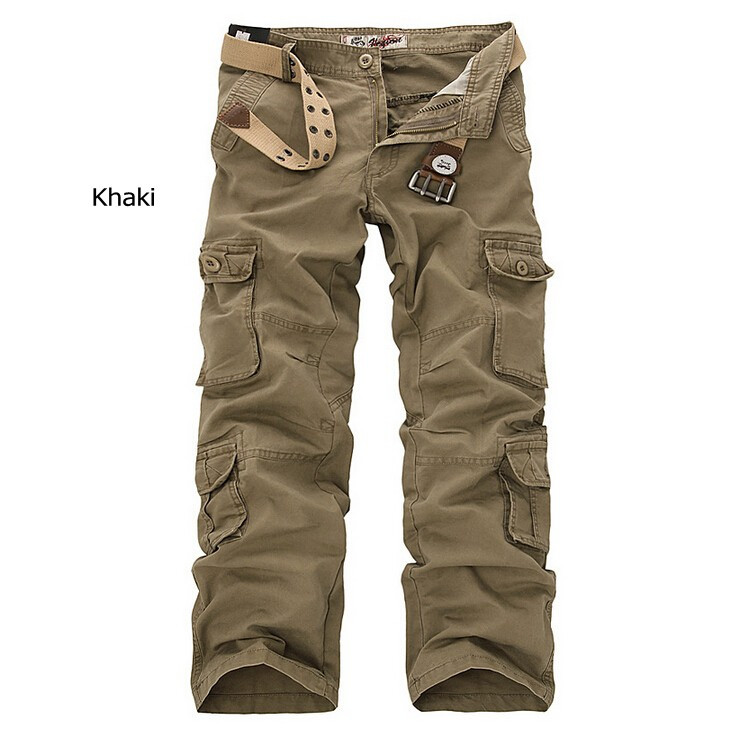 army green baggy pants