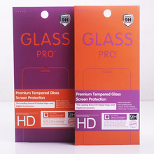 KJ-519 188*88mm Universal Paper Retail Package Packaging Box for Mobile Phone Tempered Glass Screen Protector Box 150PCS/lot