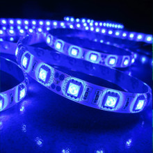 1m 60 LED 5050 waterproof SMD 12V flexible light 6 color LED strip white warm white
