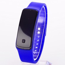 LED Watch 2015 Fashion Sport Digital Watch Silicone Running Bracelet Watch For Women Men Kids Wristwatch
