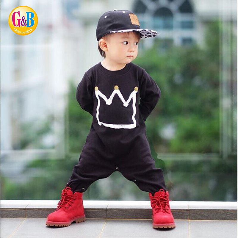 Ins Toddler Romper Baby Clothing Jumpsuit Long Full Over ...