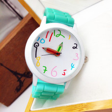 2016 Special Offer Limited Fashion Cartoon Pencil Pointer Funny Digital Silicone Watches Best Gift Women & Men Watch