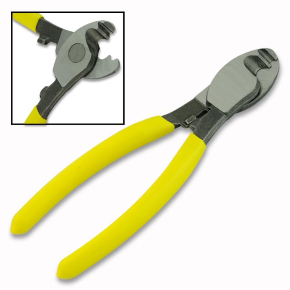 G ST 606 Yellow Cable Cutting Tool Wire Cutter Stripper Plier tools