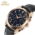 2016 Watch Men Quartz Watches Luxury Fashion Genuine leather strap top famous Wristwatch Band Male Wrist