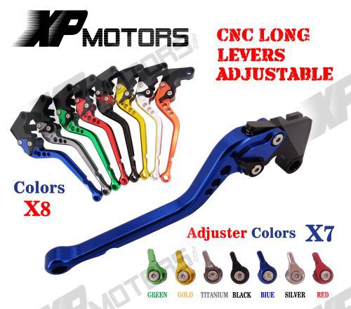 Adjustable CNC Long Brake Clutch Levers For Yamaha YZF R6 2005 06 07 08 09 2010