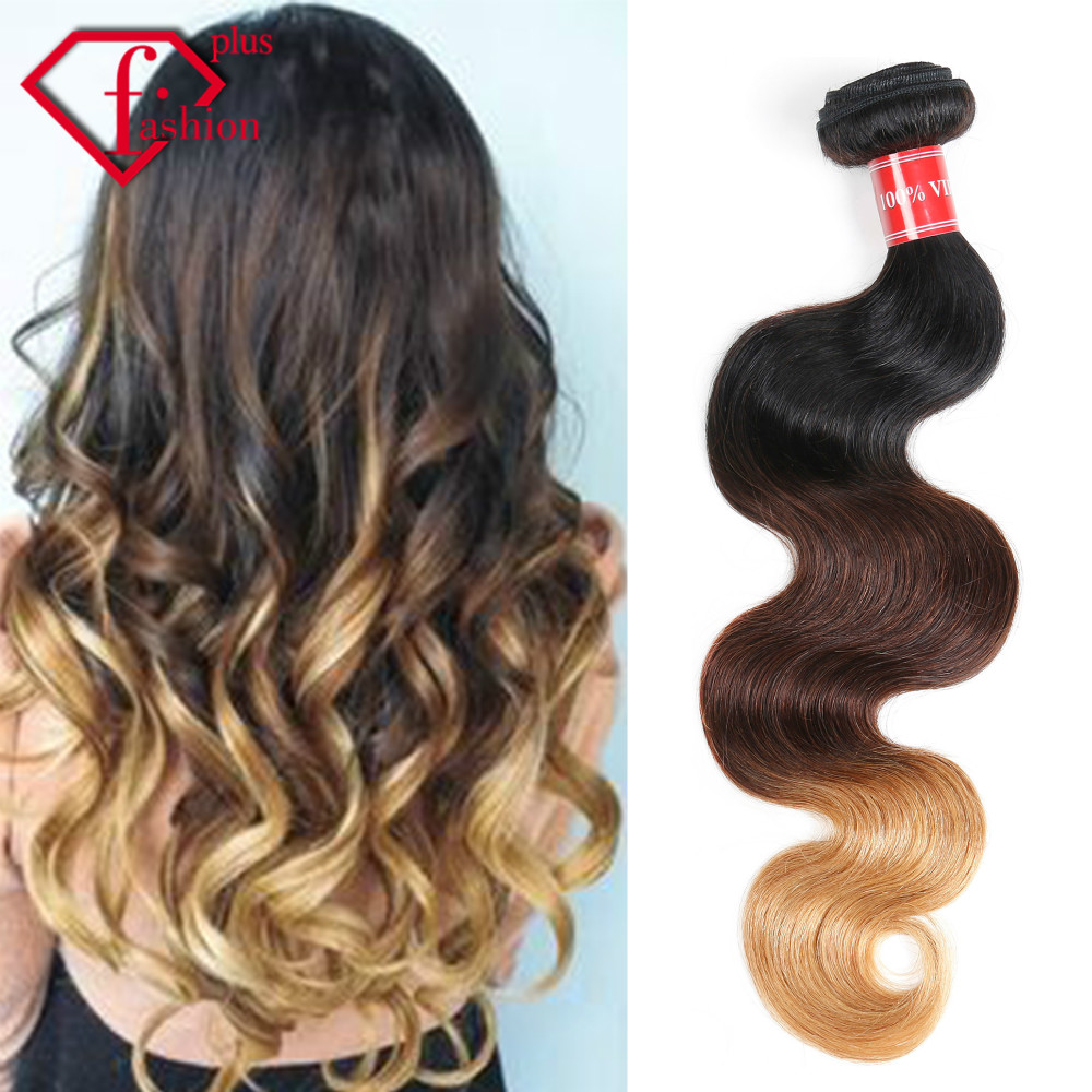 Queen Hair Products 6a Ombre Hair Extensions Brazilian Virgin Hair 