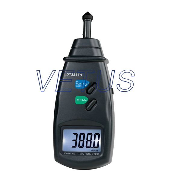 CONTACT TACHOMETER SURFACE SPEED METER DT2235A,Fast SHIPPING