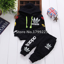 Hot sale 2016 New Baby boy s girl s clothes Sports Set 2pcs sport clothing set