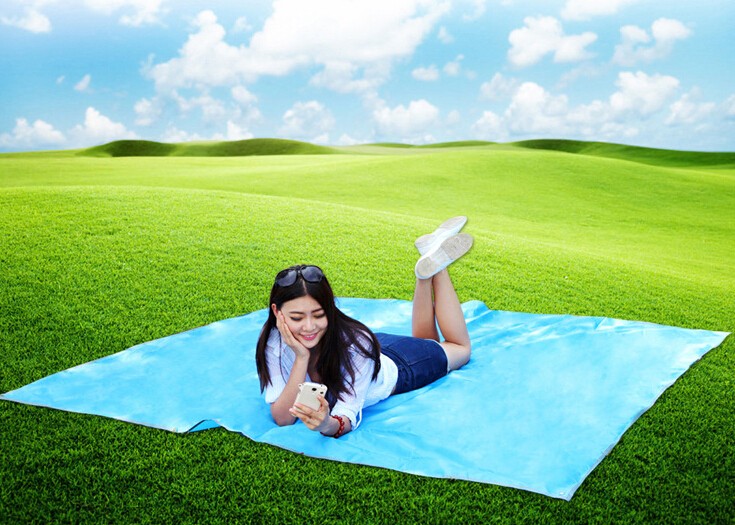 outdoor  2.1 5m * 2.15 m waterproof oxford cloth Camping Mats Ground cloth mat picnic mat canopy 5 pieces wholesale dropshipping
