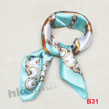 Baby Girl Boy Saliva Towel 2016 new products striped printing silk scarves female occupation all-match small square scarf