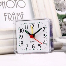 Stylish minimalist design square Imitation crystal clock