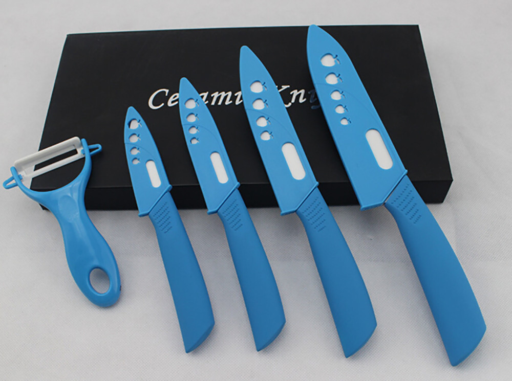 ceramic knife blue