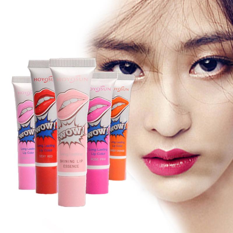 6 Colors Waterproof Magic Lip Gloss Peel Off Mask Tint Matte Long Lasting Lipstick