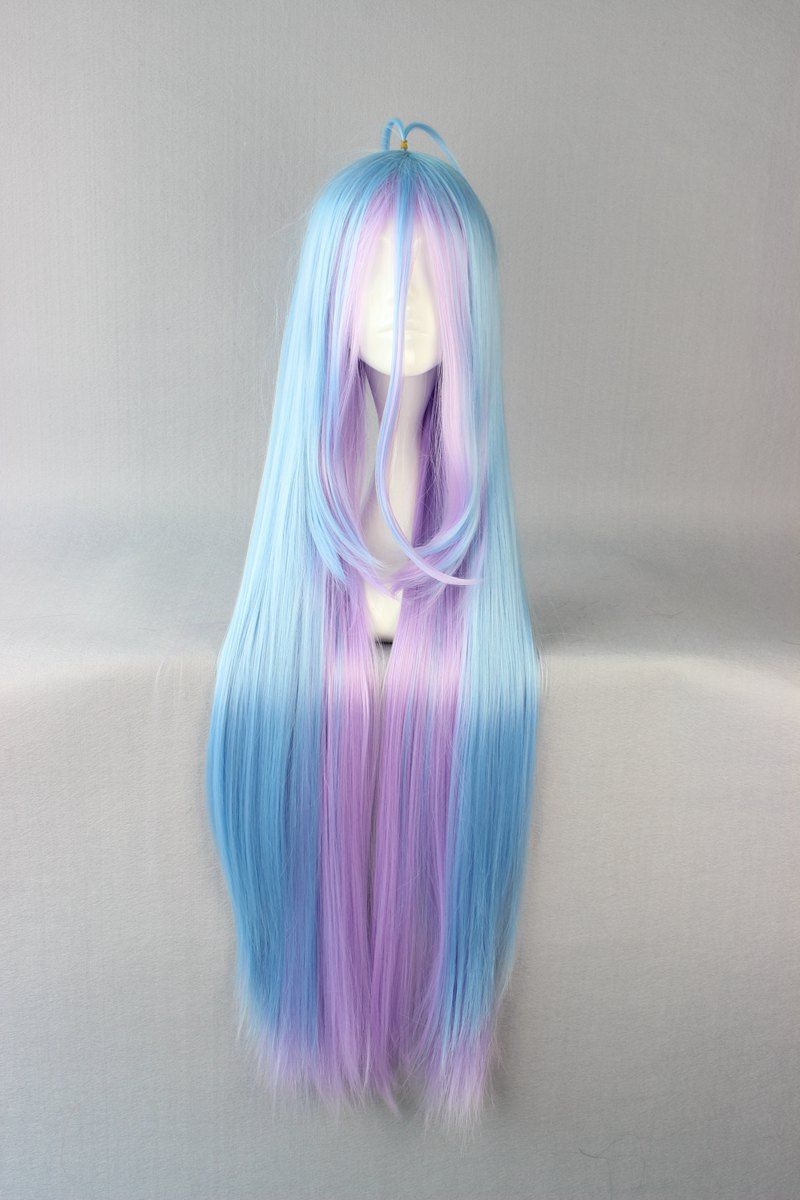 heat resistant Party hair Free shipping>>> Fashion Cosplay Multicolor no game no life Shiro Women's Lolita Party Anime Wigs