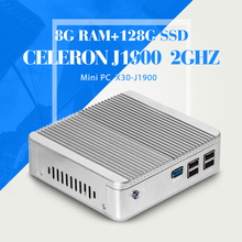 Fanless Design N2830 N2840 J1800 4G RAM 16G SSD Industrial Embedded PC Htpc Mini PC Desktop Computer