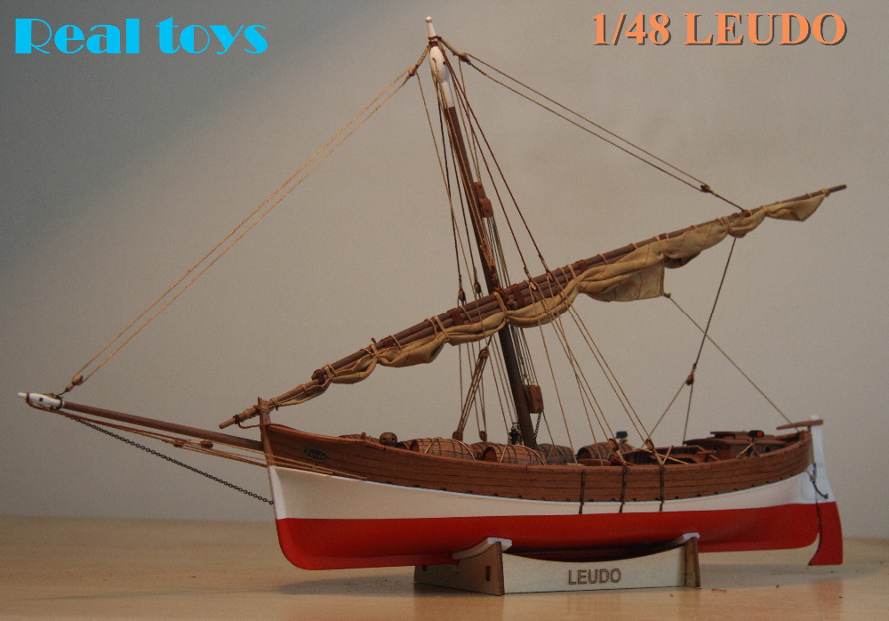 Laser-cut Wooden sailboat model accessories The Ancient Mediterranean 