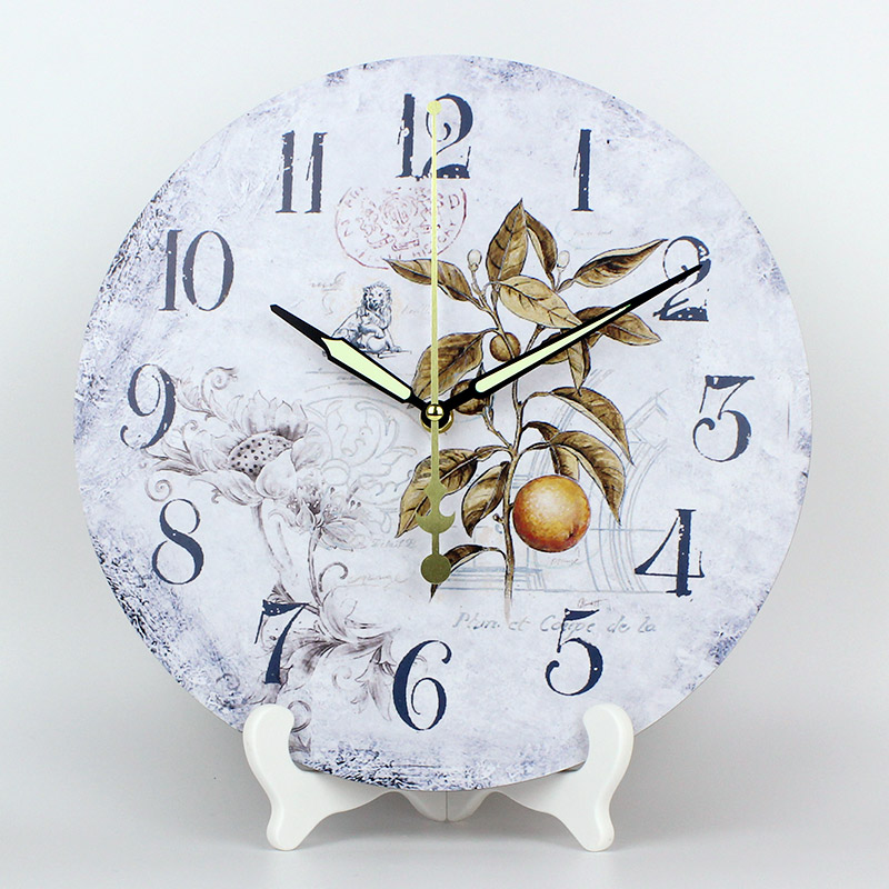 wholesale modern home decor table desk clocks more mute fashion 3d wall decor watch unique living room decoration clocks